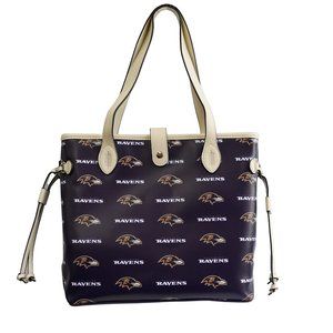 SALE! NFL Baltimore Ravens Patterned Tote Bag